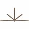 Ekena Millwork Alberta Smooth Timber Gable Bracket, Douglas Fir, 108"W x 68"H x 1 1/2"D x 3 1/2"F, 15/12 Pitch GBW108X68X0204ALB00SDF - alternate 2